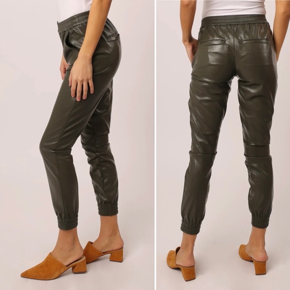 DEAR JOHN Jacey Super High Rise Cropped Jogger Pants - Picture 2 of 10